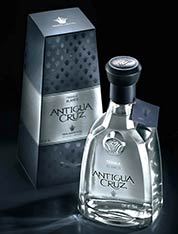 Antigua Cruz Blanco Tequila - new 2010 bottle presentation