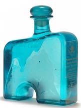 arco del cabo blanco tequila - art deco bottle