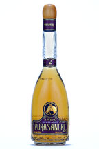 pura sangre 100% agave tequila añejo tall bottle